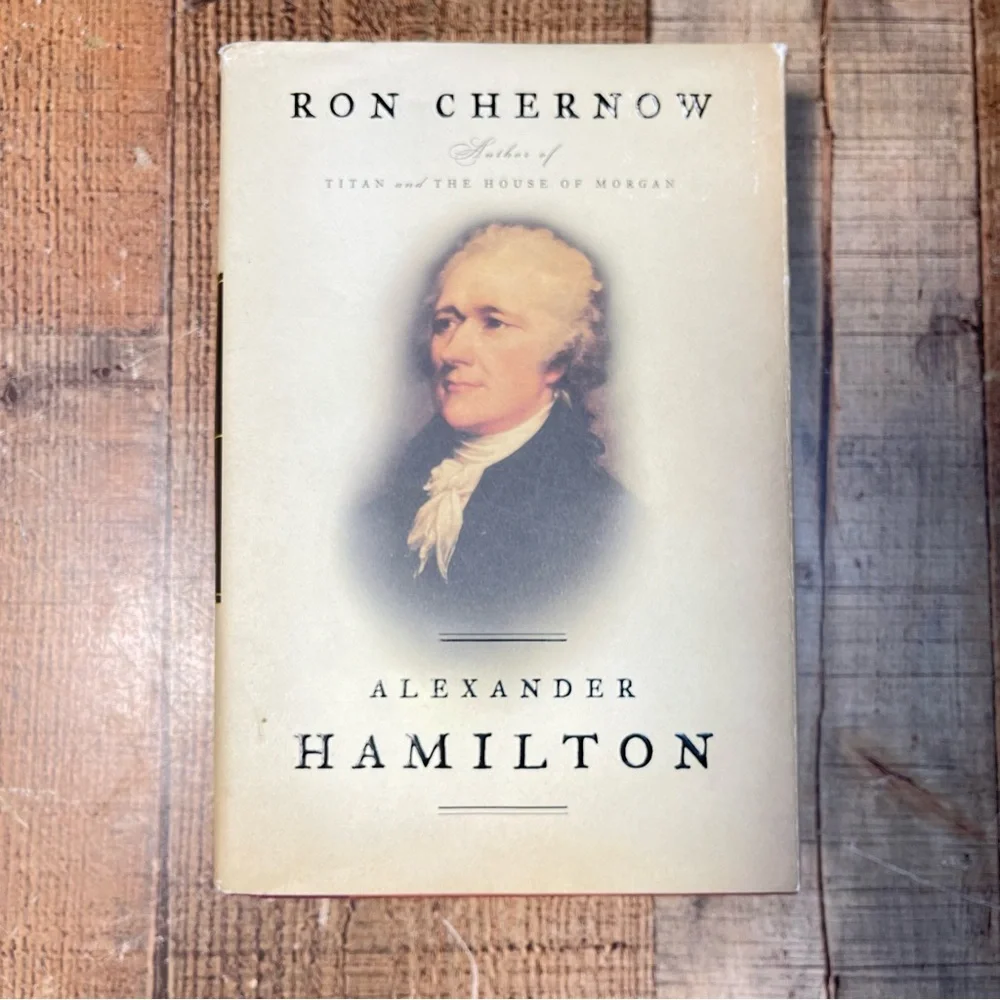 Alexander Hamilton by Ron Chernow Hardcover Book History Biography Nonfiction